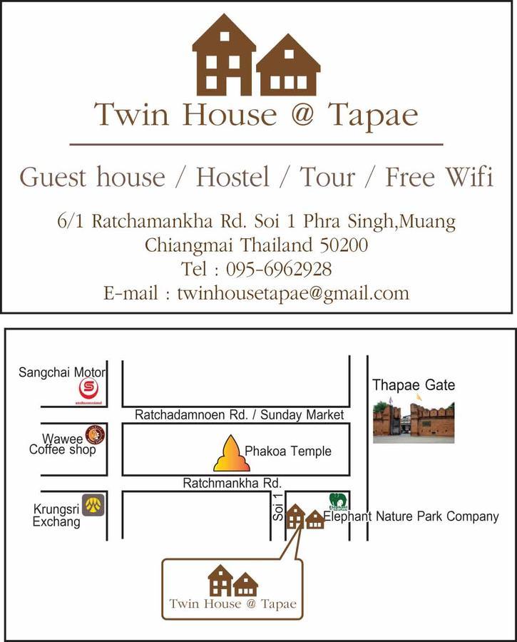 Hostal Twin House @ Tapae Chiang Mai